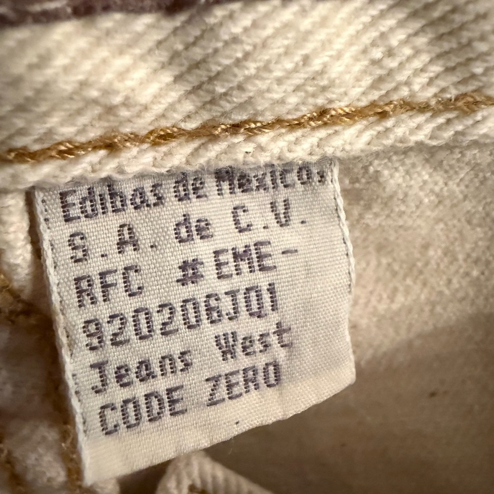 Natural Stuff By Code Zero Women's Cream Jeans - image 6